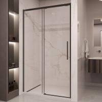 Душевая дверь Vincea Stella VDS-1ST150CLB 150 см стекла прозрачные, профиль черный