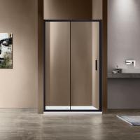 Душевая дверь Vincea Garda VDS-1G130CLB 130 см стекла прозрачные, профиль черный