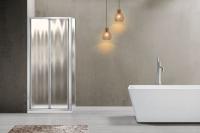 Душевой угол Vincea Garda VSR-1G8080CH квадратный 80x80 стекла матовые, профиль хром