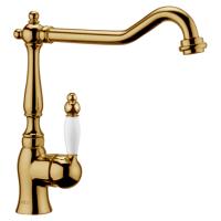 Смеситель для кухни Webert Valentino VA920302065 без подключения к фильтру бронза