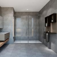 Душевая дверь Vincea Garda VDS-1G2170CL 170 см стекла прозрачные, профиль хром