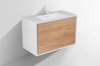 Тумба под раковину Vincea Alessia VMC-1S900YW 90 см подвесная