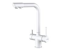 Смеситель для кухни Wasserkraft  A8357 с подключением к фильтру белый