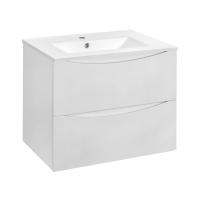 Тумба  подвесная Vincea Mia VMC-2MC700GW 70 см  2 ящика цвет G.White 