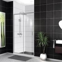 Душевая дверь BelBagno Uno UNO-BF-1-125-C-Cr 125 см стекла прозрачные, профиль хром