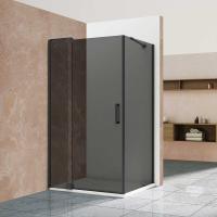 Душевой угол Vincea Extra VSR-1E101190CGB прямоугольный 100/110x90 стекла тонированные, профиль черный