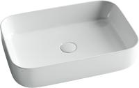 Раковина накладная прямоугольная Ceramica Nova Element CN5004 фарфор цвет белый