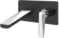 Смеситель для раковины Boheme Venturo 375-B черный/хром