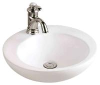 Раковина  круглая BelBagno  BB3096 фаянс цвет белый глянцевый