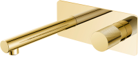 Смеситель для раковины Boheme Stick 125-GG.2 Gold Touch Gold