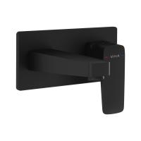 Смеситель для раковины VitrA Root Square A4273836EXP матовый черный