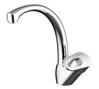 Смеситель для кухни Bravat Loop F7124182CP-RUS без подключения к фильтру хром