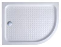 Душевой поддон низкий Cezares Tray TRAY-A-RH-120/80-550-15-W-L ассиметричный акрил 120x80 белый