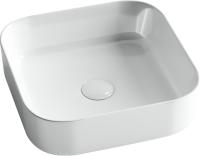 Раковина накладная квадратная  Ceramica Nova Element CN6012 фарфор цвет белый