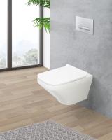 Унитаз подвесной BelBagno Sela BB3201CHR Rimless фаянс белый