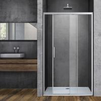 Душевая дверь Vincea Soft VDS-3SO150CL 150 см стекла прозрачные, профиль хром