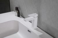 Смеситель для раковины Abber Daheim AF8210W белый матовый