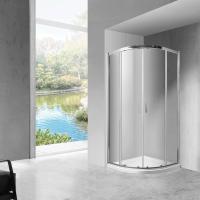 Душевой угол Vincea Scala VSQ-2SC100CL четверть круга 100x100 стекла прозрачные, профиль хром