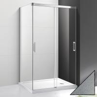 Душевой угол Cezares TANDEM-SOFT-AH-2-120/80-P-Cr-L 120x80