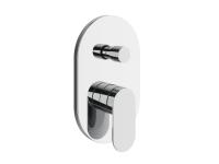 Смеситель для душа на 2 выхода Ravak Chrome II X070454 встраиваемый в стену 
без термостата хром