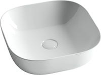 Раковина накладная квадратная  Ceramica Nova Element CN6010 фарфор цвет белый