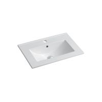 Раковина мебельная прямоугольная Vincea  VBS-13960S1 фарфор цвет белый