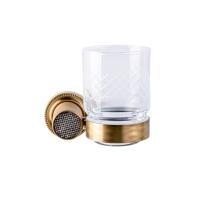 Стакан для зубных щеток Boheme Royal Cristal 10924-BR бронза