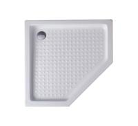 Душевой поддон низкий Cezares Tray TRAY-A-P-100-15-W пятиугольный акрил 100x100 белый