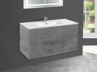 Тумба  подвесная Vincea Mia VMC-2MC100BT 100 см  2 ящика цвет Beton 