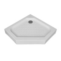 Душевой поддон низкий Vincea VST-3AP VST-3AP-9090 пятиугольный акрил 90x90 белый