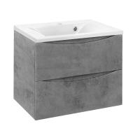 Тумба  подвесная Vincea Mia VMC-2MA650BT 65 см  2 ящика цвет Beton 