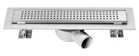 Душевой трап горизонтальный Vincea Optima SAY.601.70.P.PITI 70 см, решетка хром
