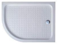 Душевой поддон низкий Cezares Tray TRAY-A-RH-120/80-550-15-W-R ассиметричный акрил 120x80 белый