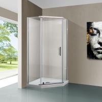 Душевой угол Vincea Stresa VSP-1S900CL пятиугольная 90x90 стекла прозрачные, профиль хром