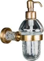 Диспенсер для мыла Boheme Murano Cristal 10912-CRST-BR