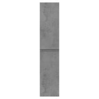 Шкаф-пенал подвесной Vincea Fine/Norma VSC-2NF170BT универсальная цвет Beton