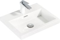 Раковина накладная прямоугольная BelBagno  BB-500-PM-LVB 960 цвет белый