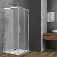 Душевой угол Vincea Soft VSS-3SO900CL квадратная  90x90 стекла прозрачные, профиль хром