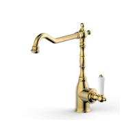 Смеситель для кухни Bravat Art F775109U без подключения к фильтру бронза