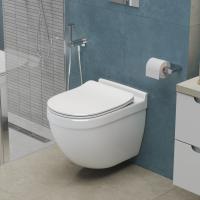 Унитаз подвесной BelBagno Senso BB017CH-TOR/SC Tornado фаянс белый