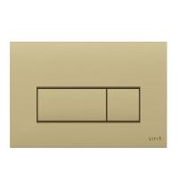 Кнопка смыва механическая VitrA Root Square 740-2325 цвет матовое золото