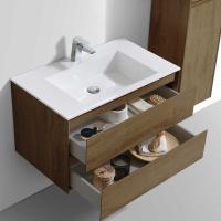 Тумба  подвесная Vincea Luka VMC-2L800TO 80 см  2 ящика цвет T.Oak 