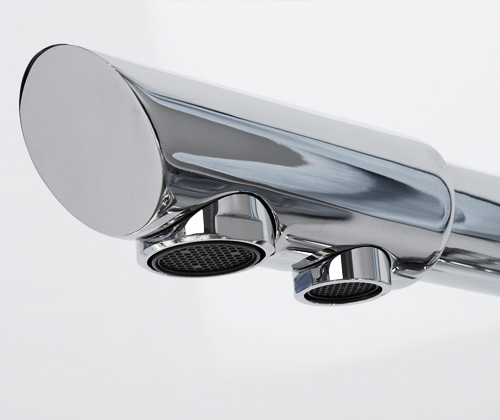 Смеситель для кухни Wasserkraft  A8017 с подключением к фильтру хром