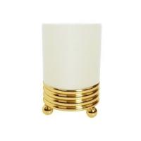 Стакан для зубных щеток Boheme Hermitage 10361 настольный цвет Gold