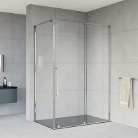 Душевой угол Vincea Arno VSR-1A9014CL прямоугольный 140x90 стекла прозрачные, профиль хром