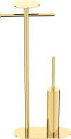 Стойка для унитаза Boheme  10953-G Gold