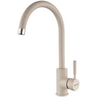 Смеситель для кухни Paulmark Holstein Ho212063-BE без подключения к фильтру бежевый