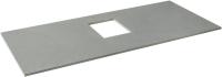 Столешница для ванной Allen Brau Infinity 1.21012.G 100 см керамогранит, цвет серый