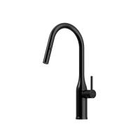 Смеситель для кухни Sancos Grand SC4002MB без подключения к фильтру черный матовый