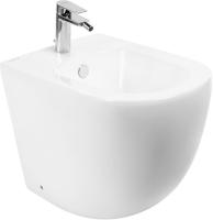 Биде приставное BelBagno Sfera-R BB2141B фаянс, цвет белый